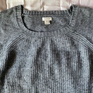 J. Crew grey large sweater